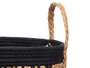 Giftdecor Macetero Colgante Macramé Negro Grande 28x32x28 cm (Set de 6)