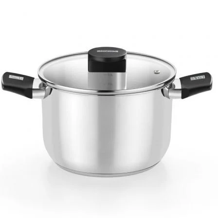 Monix Olla Elite Inox M240226 Ø 26 cm 8 L Acero Inoxidable Apta Inducción Monix Olla Elite Inox M240226 Ø 26 cm 8 L Acero Inoxidable Apta Inducción
