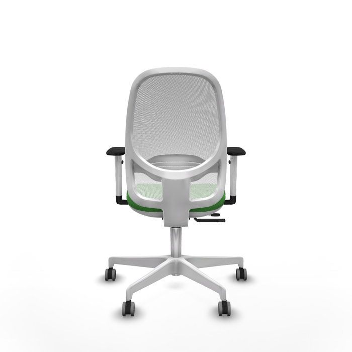 PIQUERAS Y CRESPO Silla de oficina Cilanco con mecanismo Sincro/Traslack, Verde y Blanco PIQUERAS Y CRESPO Silla de oficina Cilanco con mecanismo Sincro/Traslack, Verde y Blanco
