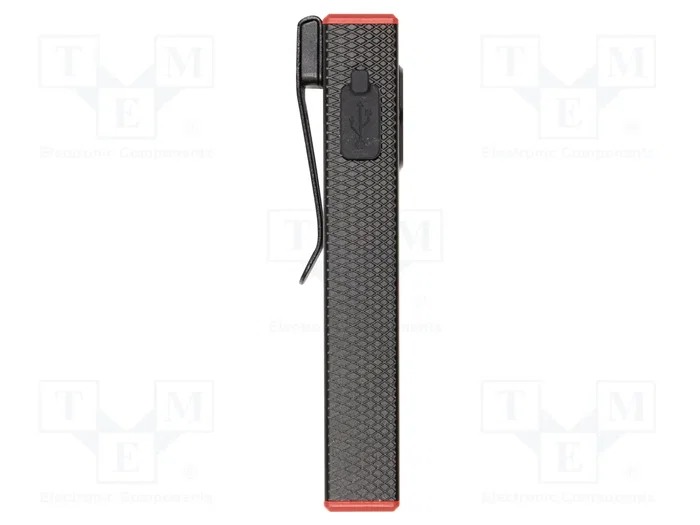 WIHA Linterna LED negra con múltiples niveles de luminosidad