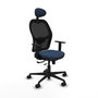 PIQUERAS Y CRESPO Silla de oficina Jorquera Azul marino y Negro