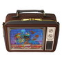 Loungefly Bolso Bandolera Retro TV Barrio Sésamo Piel Vegana Lenticular Ajustable 24.77x6.35x21.34cm