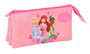 SAFTA Portatodo Triple Princesas 22x12x3cm - Edad Recomendada 36 Meses