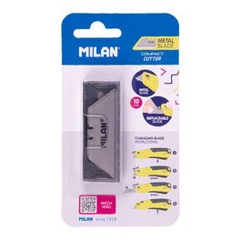 Recambio Cuter Milan Compact Acid Blister De 10 (Set de 10)