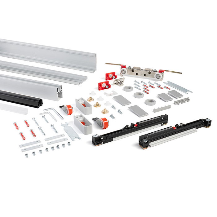 Terno Kit Magic2 Vetro Sistema Deslizamiento Invisible Para Puertas Cristal Paso Largo 1100 Espesor Vidrio 8Mm Terno Kit Magic2 Vetro Sistema Deslizamiento Invisible Para Puertas Cristal Paso Largo 1100 Espesor Vidrio 8Mm