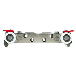 Terno Kit Magic2 Vetro Sistema Deslizamiento Invisible Para Puertas Cristal Paso Largo 1100 Espesor Vidrio 8Mm