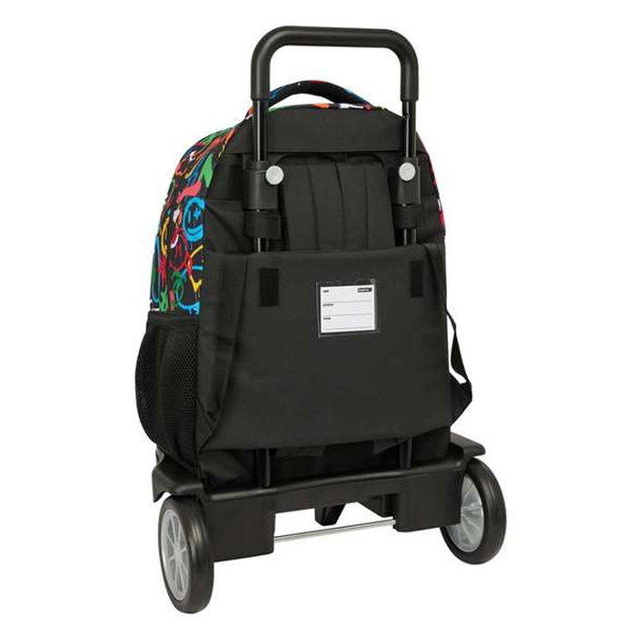 Safta Mochila Grande con Ruedas Compact Evolution Graffiti Colors Safta Mochila Grande con Ruedas Compact Evolution Graffiti Colors