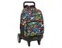 Safta Mochila Escolar con Ruedas Compact Evolution Extraíble Graffiti para Niños Grande 450x330x220 mm