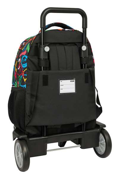 Safta Mochila Grande con Ruedas Compact Evolution Exterior Graffiti Colors 33x45x22 cm Safta Mochila Grande con Ruedas Compact Evolution Exterior Graffiti Colors 33x45x22 cm