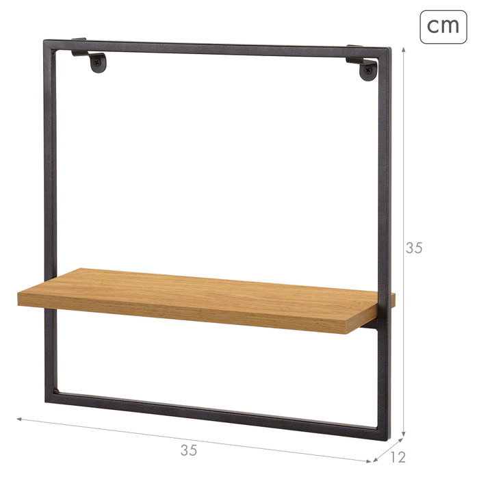MAX HOME-ESTANTERIA PARED 1 BA
