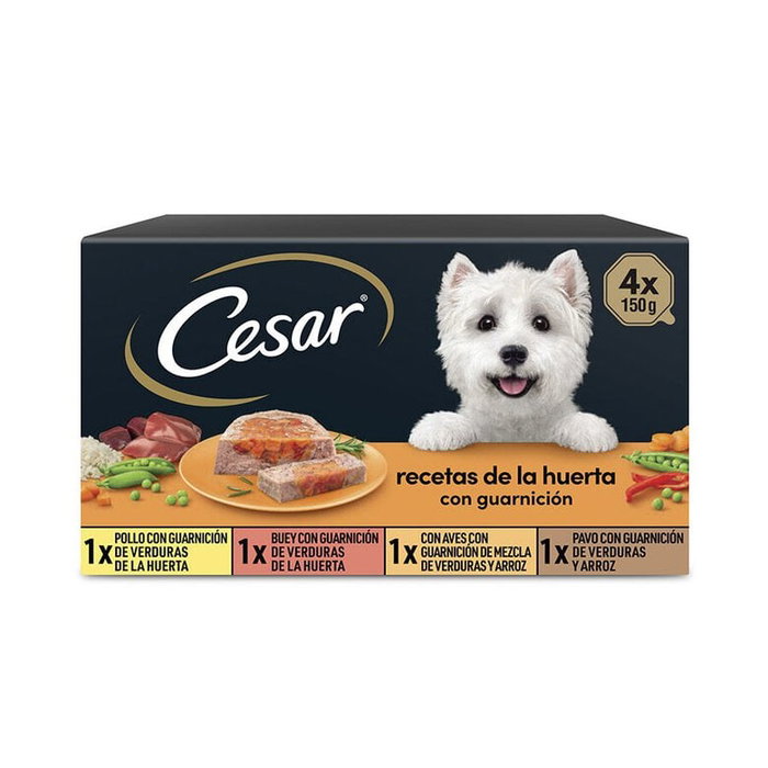 Cesar Multipack Selección de la Huerta Caja 6x4x150g Cesar Multipack Selección de la Huerta Caja 6x4x150g