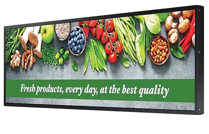 Samsung LH37SHCEBGBXEN Monitor Panorámico 37 Pulgadas 1920x540 24/7 Matowa Tizen 7.0 Negro