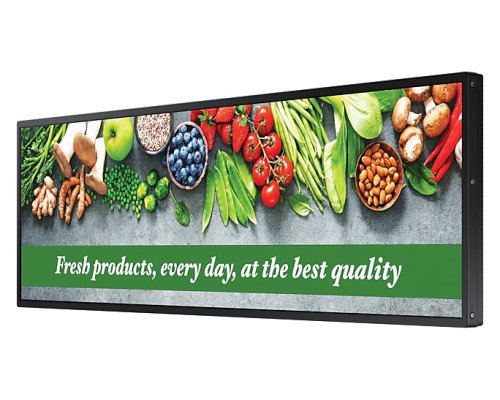 Samsung LH37SHCEBGBXEN Monitor Panorámico 37 Pulgadas 1920x540 24/7 Matowa Tizen 7.0 Negro