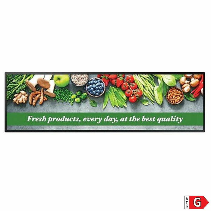 Samsung LH37SHCEBGBXEN Monitor Panorámico 37 Pulgadas 1920x540 24/7 Matowa Tizen 7.0 Negro