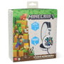 OTL TECHNOLOGIES Auriculares Universales Minecraft para Niños y Adultos con Diseño Ajustable y Conector Jack 3.5mm Compatible con Todos tus Dispositivos