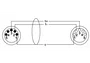 Cordial Cable Dmx De 5 Pines De 5 M