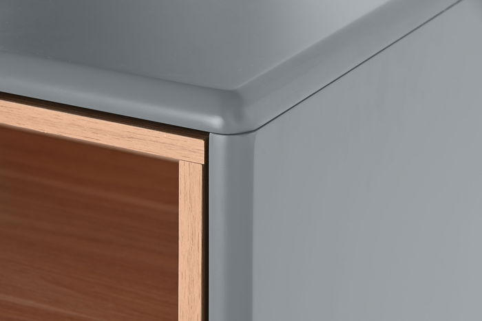 DKD Home Decor Chifonier Gris 80 x 40 x 117 cm