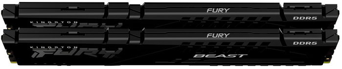 Kingston FURY Beast 64GB DDR5 6000MT/s CL36 DIMM (Kit de 2) Negro Kingston FURY Beast 64GB DDR5 6000MT/s CL36 DIMM (Kit de 2) Negro