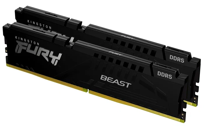 Kingston FURY Beast 64GB DDR5 6000MT/s CL36 DIMM (Kit de 2) Negro Kingston FURY Beast 64GB DDR5 6000MT/s CL36 DIMM (Kit de 2) Negro