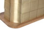 DKD Home Decor Mesa de Comedor Mango Latón Dorado