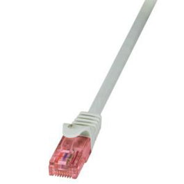 LogiLink CQ2052U Cable Ethernet Cat.6 U/UTP de 2 m, Gris