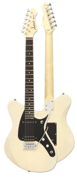 Guitarra Eléctrica Aria Crema Jet1Vw Guitarra Eléctrica Aria Crema Jet1Vw