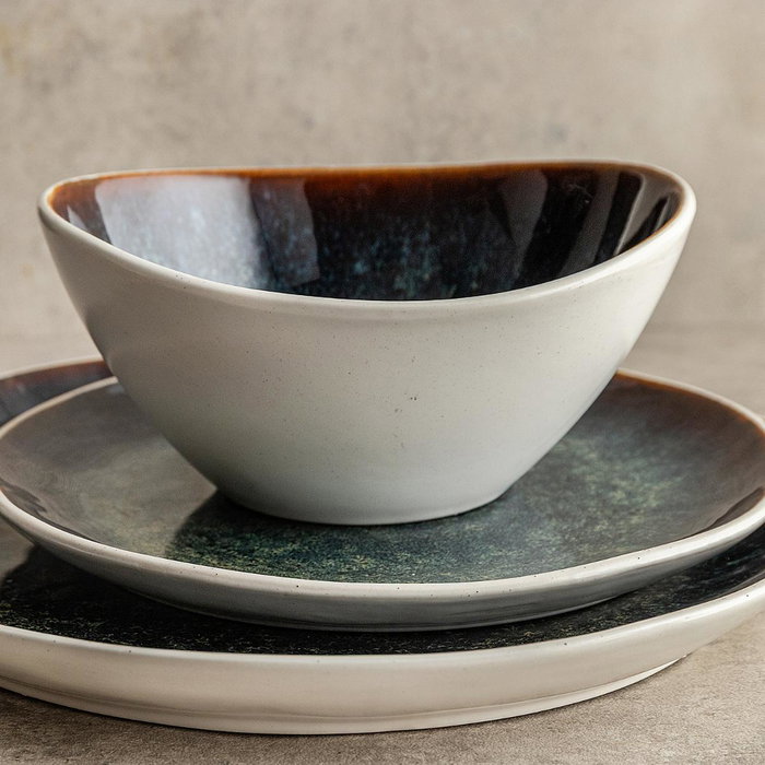 Bidasoa Bol Oval Porcelana Elite Marrón (24 Unidades)