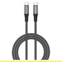 4smarts Cable USB-C a USB-C PremiumCord 456266, Carga Rápida 100W, 1.5m, Negro
