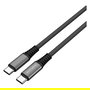 4smarts Cable USB-C a USB-C PremiumCord 456266, Carga Rápida 100W, 1.5m, Negro
