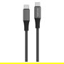 4smarts Cable USB-C a USB-C PremiumCord 456266, Carga Rápida 100W, 1.5m, Negro