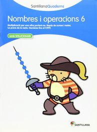 GRUP PROMOTOR, Nombres i operacions, Educación Primaria. Quadern 6