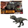 Mattel Jurassic World Wild Roar Ceratosaurus Figura de 30 cm
