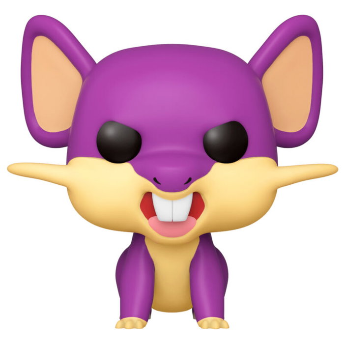Funko Figura POP Pokemon Rattata Vinilo 9cm Caja Regalo