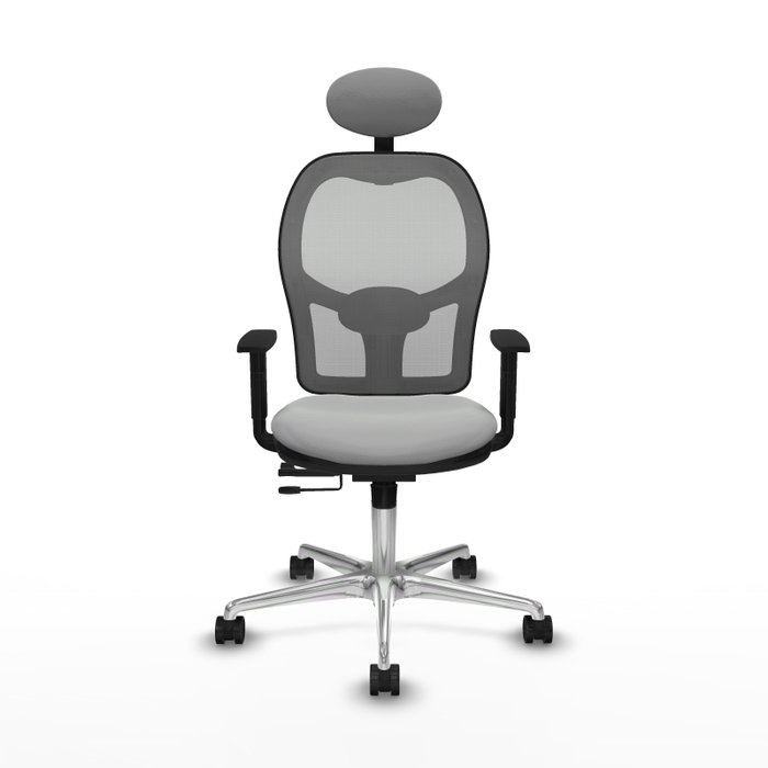 PIQUERAS Y CRESPO Silla de oficina Jorquera Gris con mecanismo Sincro/Traslack PIQUERAS Y CRESPO Silla de oficina Jorquera Gris con mecanismo Sincro/Traslack