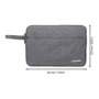 MANHATTAN Funda Seattle para portátil de 14.5 pulg, Gris, Impermeable