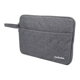 MANHATTAN Funda Seattle para portátil de 14.5 pulg, Gris, Impermeable