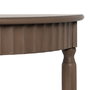 Consola Marrón Dm-Madera 71 X 30 X 71 cm