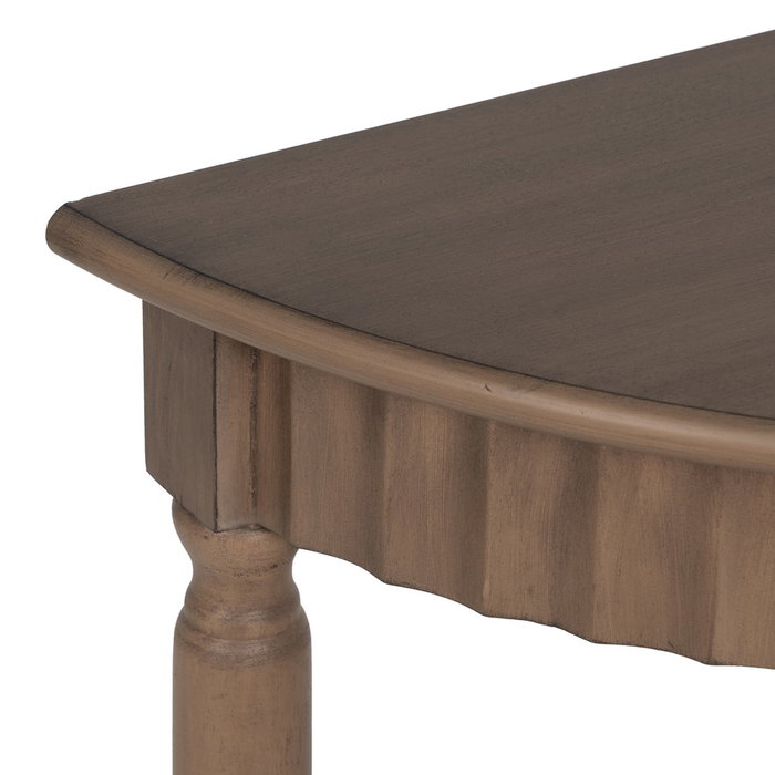 Consola Marrón Dm-Madera 71 X 30 X 71 cm