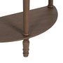 Consola Marrón Dm-Madera 71 X 30 X 71 cm