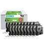 DYMO Etiquetas 2231632 - Cinta Original D1 para LabelManager, 9 mm x 7 m, Blanco, Paquete Económico de 10 Rollos