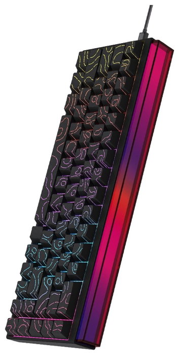 Ajazz NK68 Teclado Mecánico Red Switch Negro Ajazz NK68 Teclado Mecánico Red Switch Negro