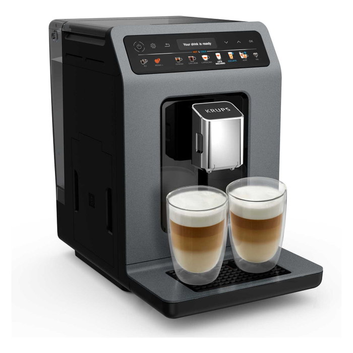 Krups Evidence Hot & Cold EA898GF0 Máquina espresso automática 2.5L 1450W Negro y Gris