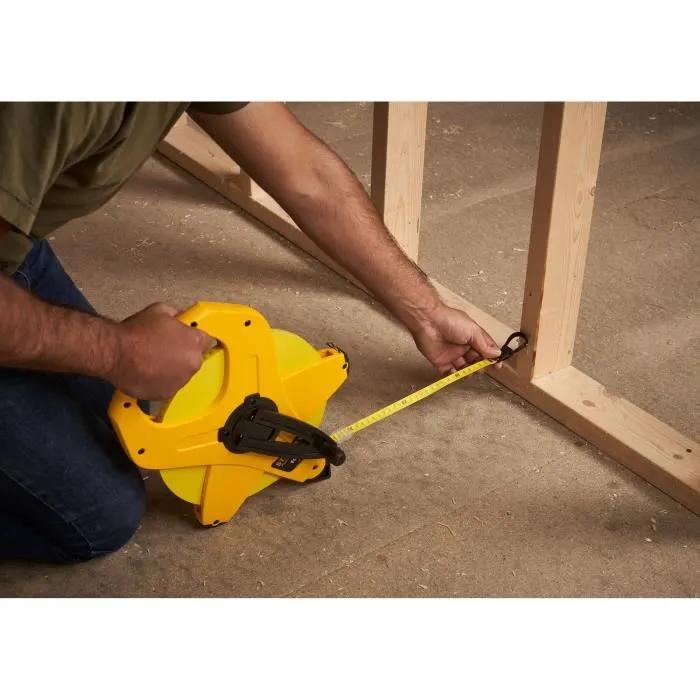 Stanley Powerwinder Cinta métrica 100m x 12.7mm de Fibra de Vidrio