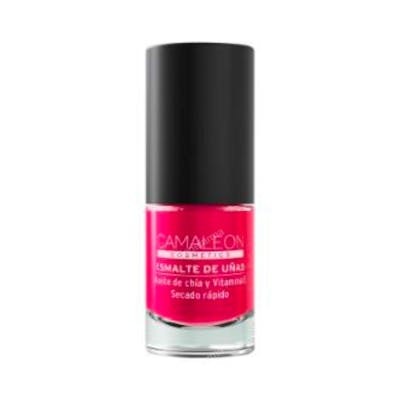CAMALEON COSMETICS Esmalte de Uñas Fucsia 6Ml Vegano Cruelty Free Larga Duración Brillo Alta Cobertura CAMALEON COSMETICS Esmalte de Uñas Fucsia 6Ml Vegano Cruelty Free Larga Duración Brillo Alta Cobertura