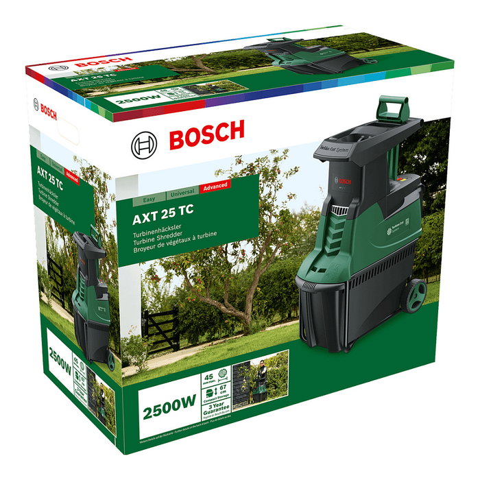Bosch AXT 25 TC Elektro-Häcksler