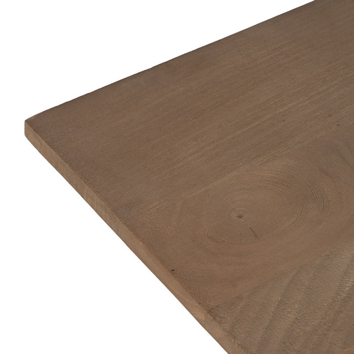 Ixia Mesa de Comedor Natural Madera y Hierro 190 x 90 x 77 cm Ixia Mesa de Comedor Natural Madera y Hierro 190 x 90 x 77 cm