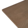 Ixia Mesa de Comedor Natural Madera y Hierro 190 x 90 x 77 cm