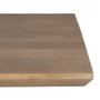 Ixia Mesa de Comedor Natural Madera y Hierro 190 x 90 x 77 cm