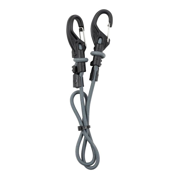 Nite Ize Knotbone - Pulpo Ajustable de Seguridad 15-71 cm con Cierre, Cuerda Elástica y Mosquetones para Sujeción de Carga