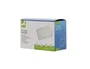 Q-connect Identificador uso vertical horizontal 54x85 mm funda transparente resistente oficina eventos
